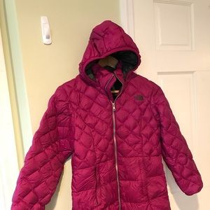 Girls North Face Metropolis Jacket -plum